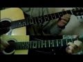 How to play Nazareth `Vicki` 2 ac. guitars