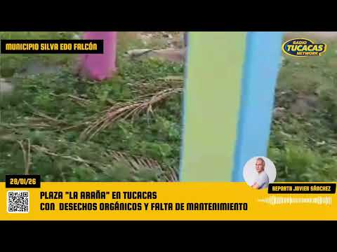 Reportes Javier Sánchez desde Plaza La araña municipio Silva estado Falcón