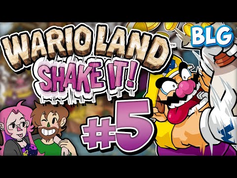Lets Play Wario Land: Shake It - Part 5 - Interesting Soundtrack