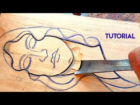 Face Carving Wood