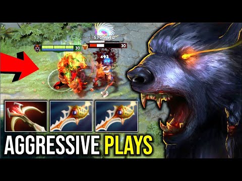 AGGRESSIVE PLAYS URSA BULLY ANNOYING WEAVER WITH 2x DIVINE RAPIER + DAEDALUS | DOTA 2