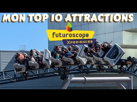 MY TOP 10 ATTRACTIONS AT FUTUROSCOPE (2024)