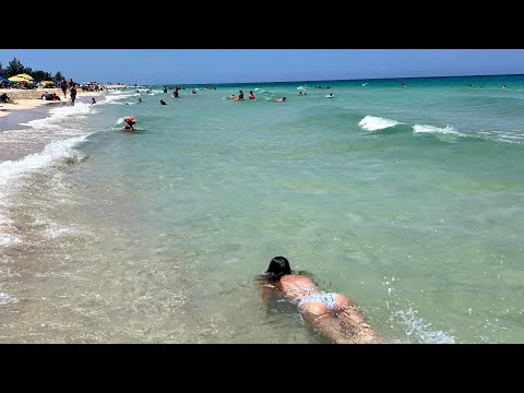 me baño en las playas del este CUBA otra vez, encuentro en La HABANA VIEJA