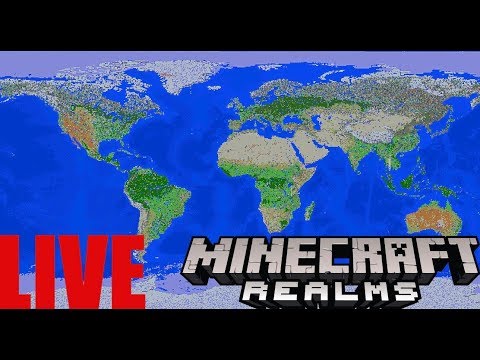 Minecraft Realms-Earth anarchy server #2