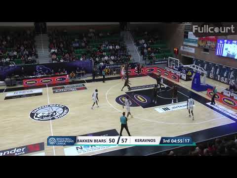 FIBA Basketball Champions League – Bakken Bears v Keravnos– Highlights