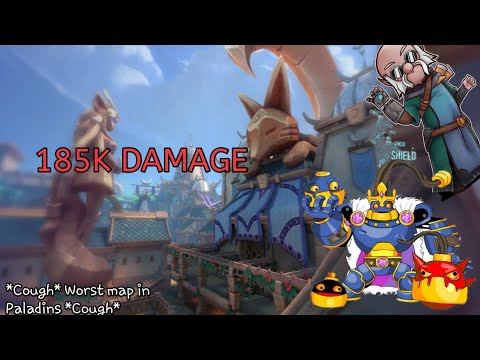 Paladins | PS4 | Bomb King siege gameplay | BK + Torvald pocket works even on the worst map?