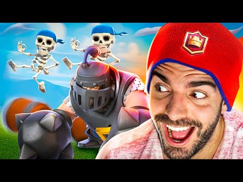 NOVO DECK RÁPIDO DE MEGA CAVALEIRO NO CLASH ROYALE!