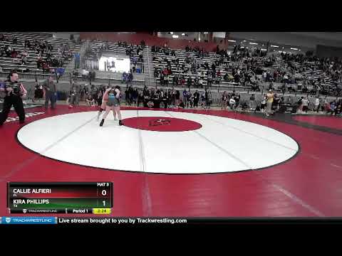 62 Lbs Cons. Round 2 - Callie Alfieri, FL Vs Kira Phillips, TX Bd4b