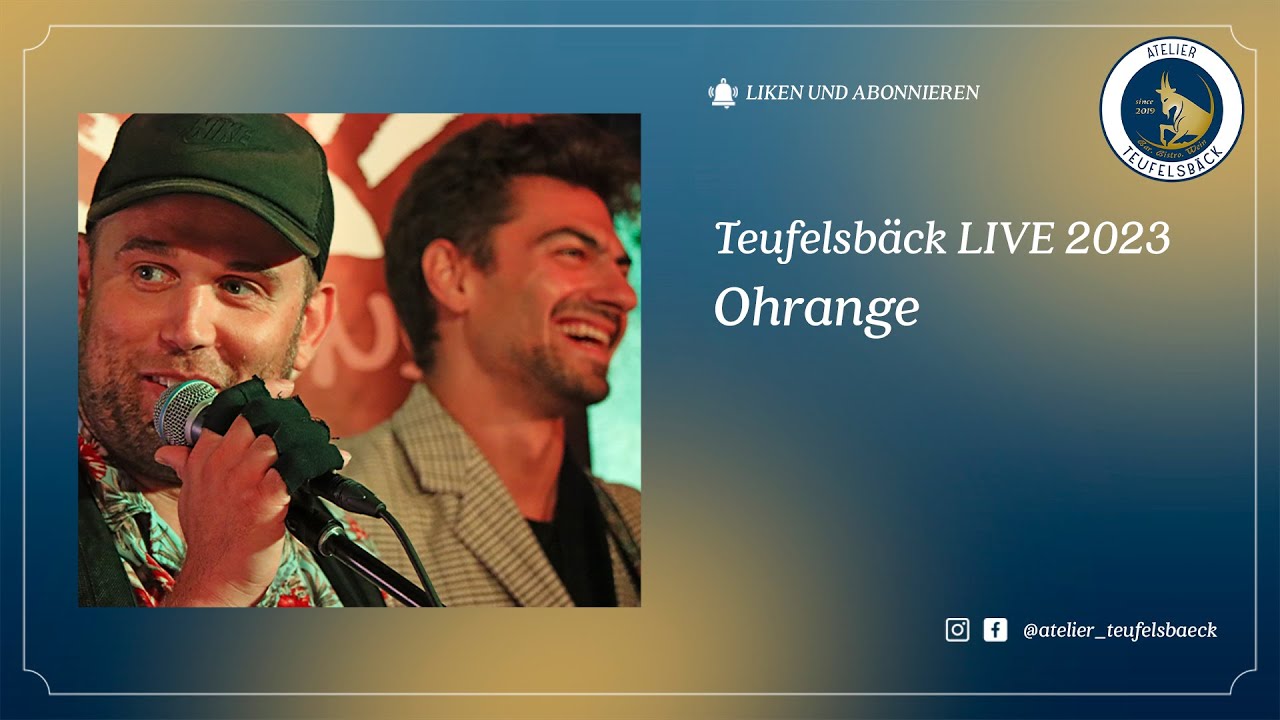 Veranstaltungen 2 Ohrange - Live im Atelier Teufelsbäck 2023