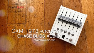Video thumbnail for CXM 1978 Automatone™   |   Chase Bliss Audio by Brett Kingman