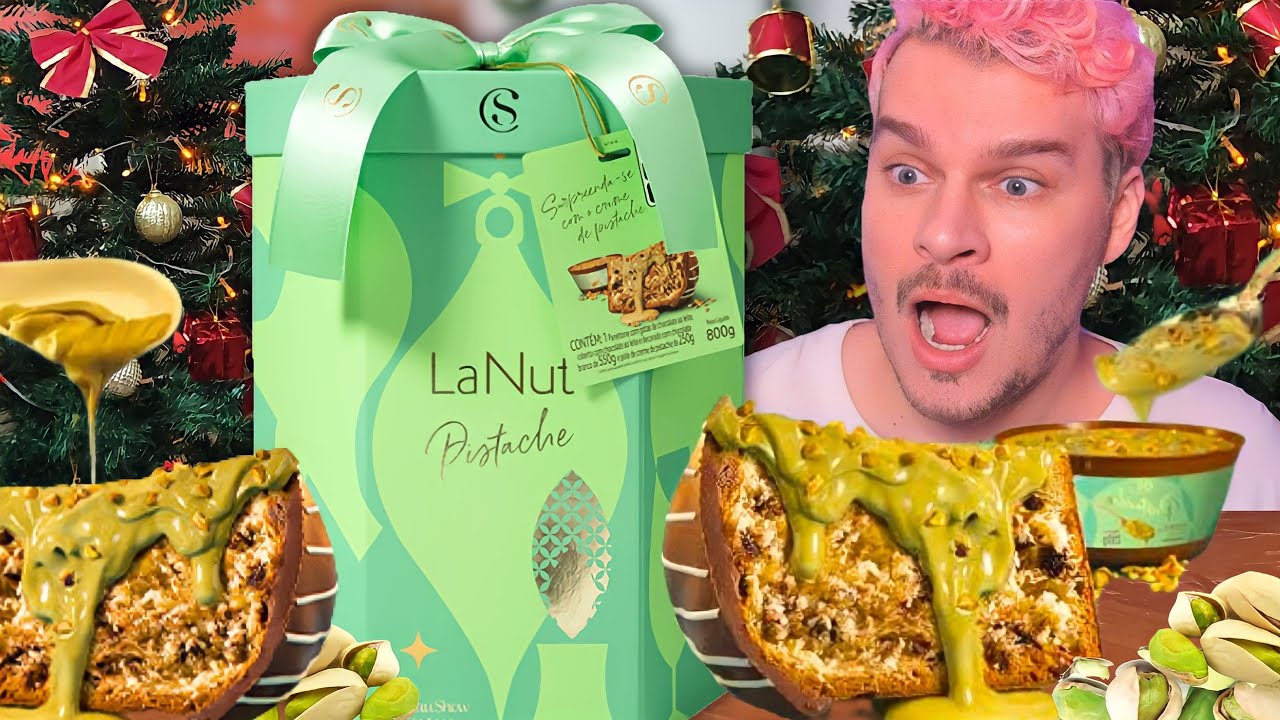 PANETONE DE PISTACHE DA CACAU SHOW 2023 - Vale a pena?