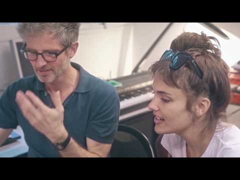 Camille Bertault in studio with SKYGGE [Hello World Album]