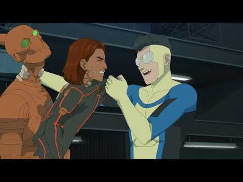 Invincible Season 3: Rex vs Invincible Variants Fight
