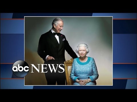 Queen's New Portrait Features Prince Charles as Guest Star