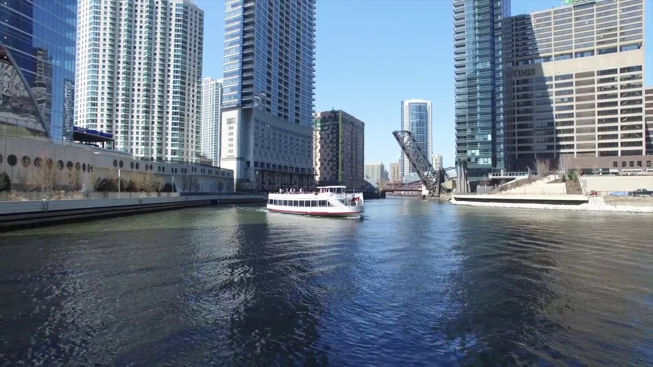 Chicago Aerial Footage 4K