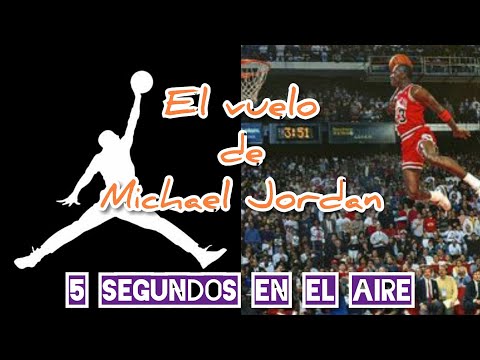 Michael jordan salto historico 5 segundos en el aire