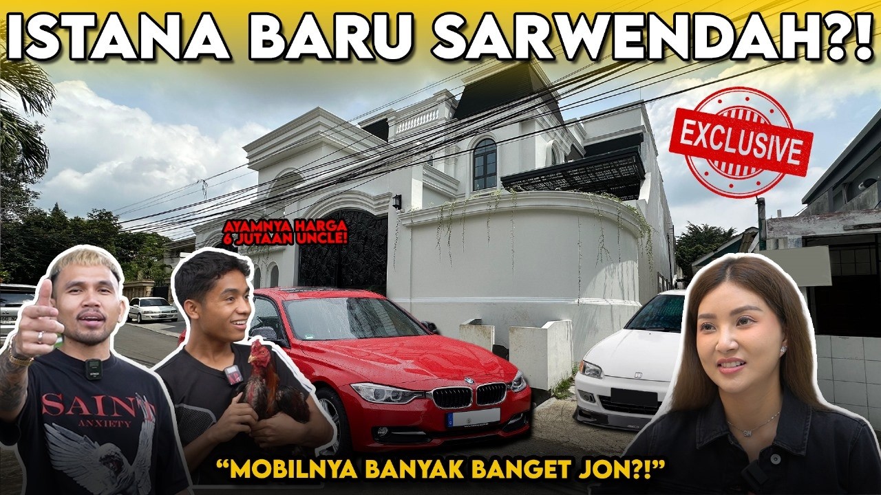 HAVE A LOT OF CARS BUT CAN'T DRIVE⁉️ SEARCH THE NEW LUXURY PALACE OF SARWENDAH‼️