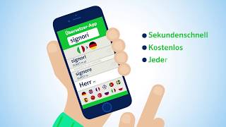 Schnelle Übersetzung benötigt? Die Online-Übersetzer App von PONS