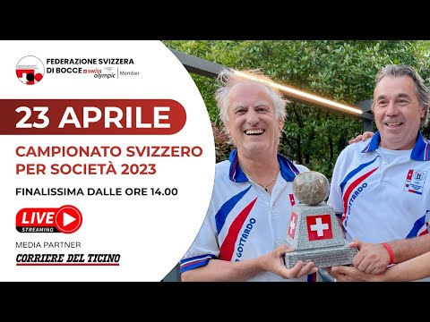 Campionato Svizzero per Società 2023 - Bocce - Lugano