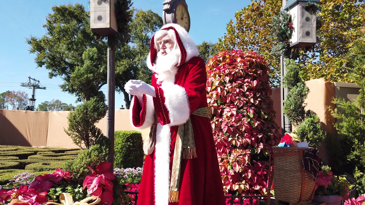 Père Noël - Epcot Festival of the Holidays 2018