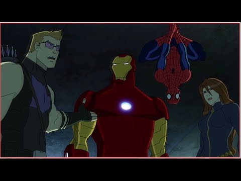 O Homem-Aranha e os Vingadores enfrentam a Terra Selvagem | Vingadores Unidos