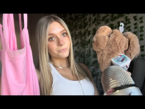 ASMR Target Haul (Over Explaining Items, Soft Whispering, Mouth Sounds Tapping, Tracing)