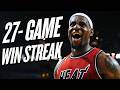 When The Miami Heat Went On An UNREAL 27 Game Win Streak