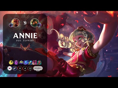 Annie Support vs Nautilus - KR Grandmaster Patch 13.13