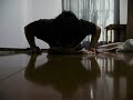 300 Push ups in one set+30kg floor press 腕立て300回+30㎏フロアプレス左25回右27回