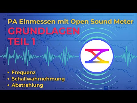 TEIL 1 | PA Anlage einmessen mit OPEN SOUND METER | Grundlagen