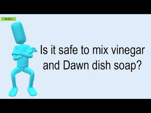 image-Is it safe to mix vinegar and soap?