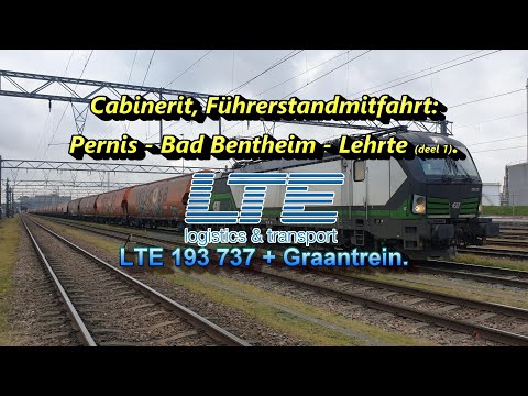 Cabinerit, Führerstandsmitfahrt: Pernis - Breukelen - Amersfoort - Deventer -  Bad Bentheim (Deel 1)
