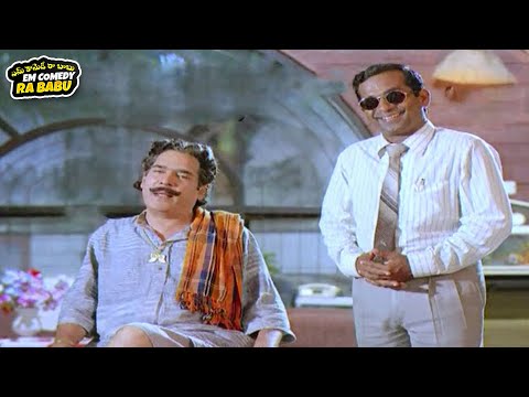 ఈ కామెడీ చూసి నవ్వకుండా ఉండగలరా || Brahmanandham and Rao Gopal Rao Comedy || Em Comedy Ra Babu
