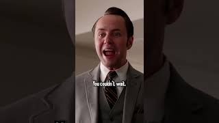 Pete falls down stairs after Don fires Jaguar | Mad Men S06E06 | #madmen  #dondraper  #amc