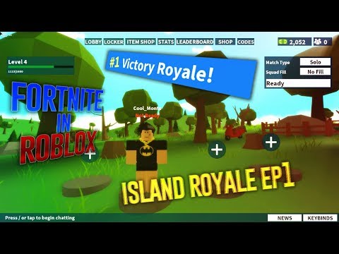 Fortnite In Roblox Released Game Came Down To A 1v1 Roblox Island Battle Royale Gameplay Netlab - 1v1 roblox games