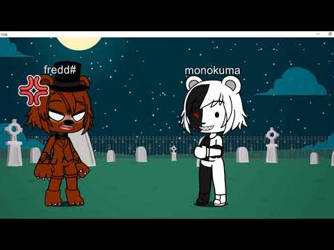 Monokuma vs Freddy Fazbear - Video Game Rap Battle [Danganronpa vs FNaF] (gacha club)