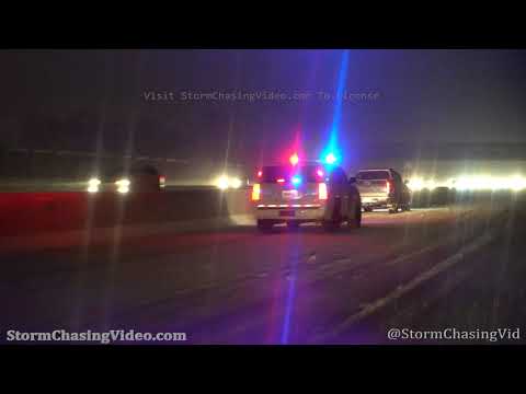 Nor'easter ramps up with heavy snow and accidents in Levittown, PA - 1/31/2021