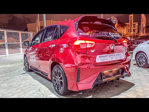 2025 Perodua Myvi Advance With Gear Up Bodykit (103Hp) - Visual Review And Sound 4K