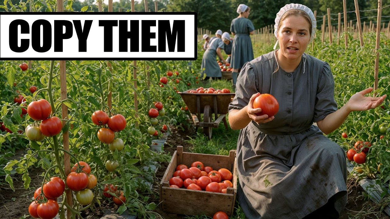 How Amish Grow Giant Tomatoes Without Chemicals