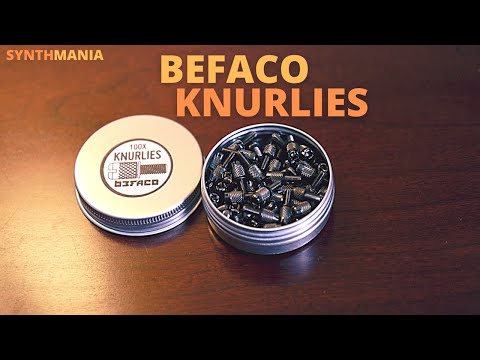 Befaco Knurlies - Eurorack M3 Rack Screws 100X units image 2