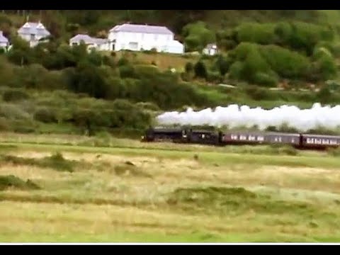 Steam on the Cambrian Coast.  You can't see that now!