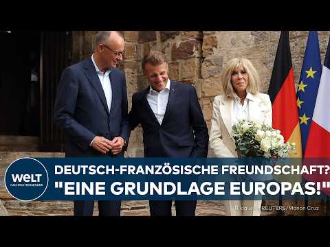 MERZ TRIFFT MACRON: "Eine Grundlage Europas!" – Streit über EU-Schulden und Rüstung bleibt ungelöst!