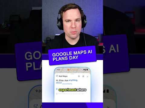 Video Thumbnail: Google Maps AI plans day #vergecast