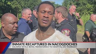 ‘Gone’: Recaptured inmate facing 13 felonies after leaving note in cell in East Texas