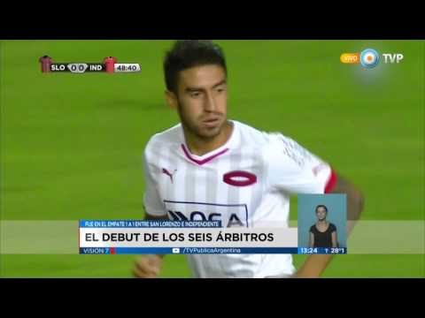 Visión 7 - El debut de los seis árbitros
