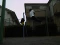 片手懸垂ホールド One arm pull up hold