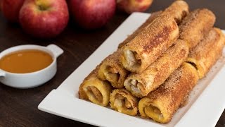 Apple French Toast Roll-Ups Recipe