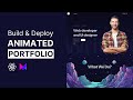 Animated Portfolio Website With React Framer Motion React Project For Beginners