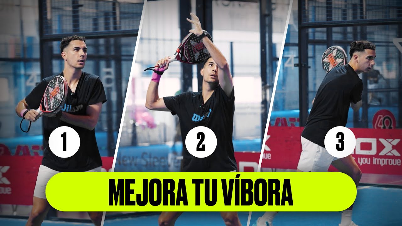 Vibora technique: side spin and contact point