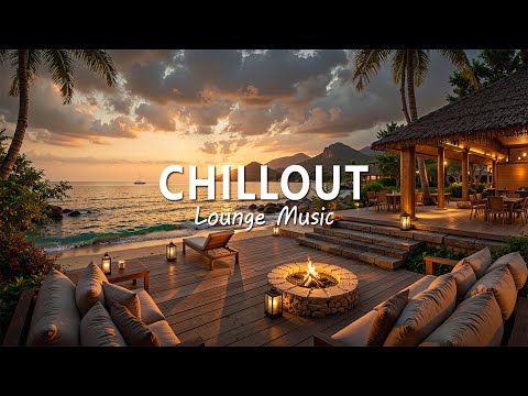 Beachside Chillout Lounge Music | Cozy Sunset Vibes & Ambient Relaxation 2025